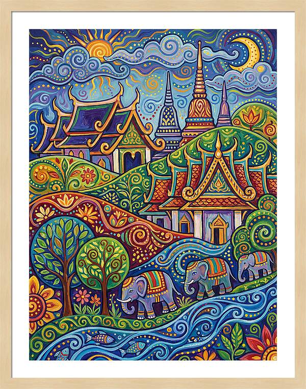 Thai Temple Serenity