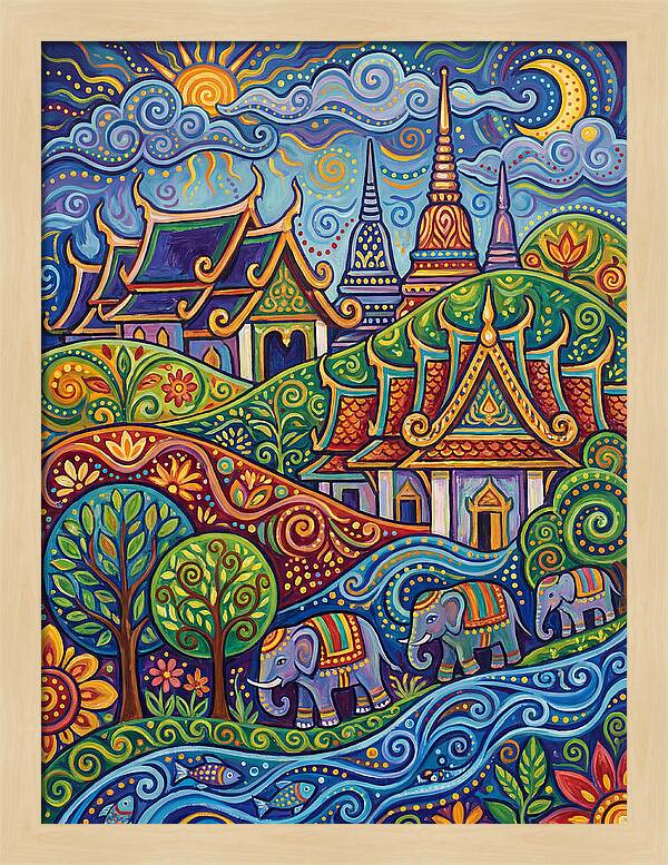 Thai Temple Serenity