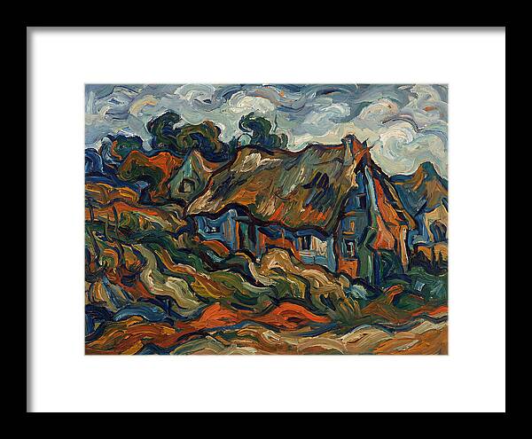 Thatched Cottage Landscape