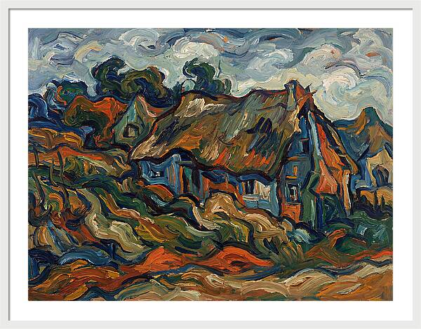 Thatched Cottage Landscape