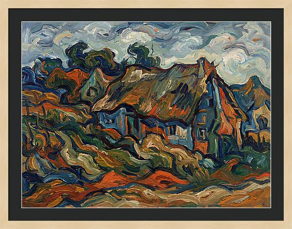 Thatched Cottage Landscape