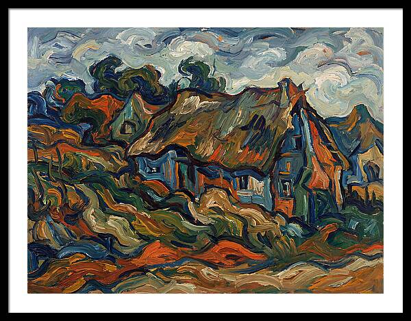 Thatched Cottage Landscape