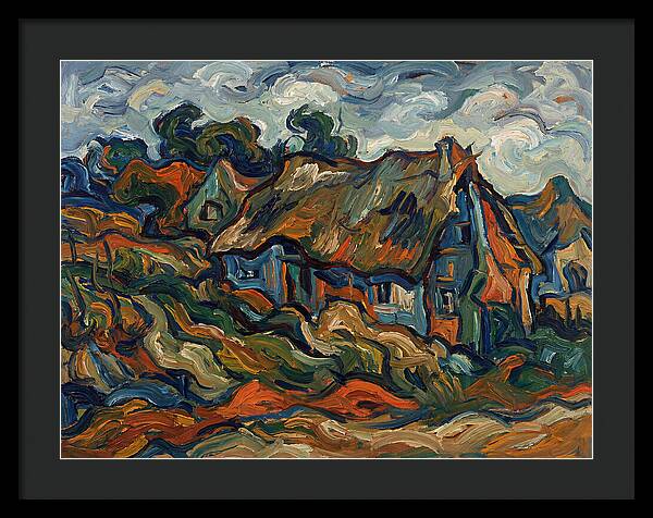 Thatched Cottage Landscape