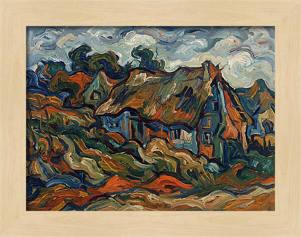 Thatched Cottage Landscape