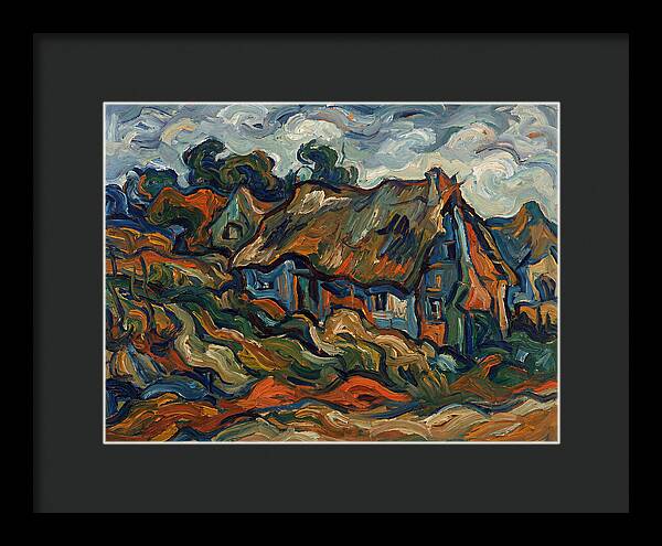 Thatched Cottage Landscape