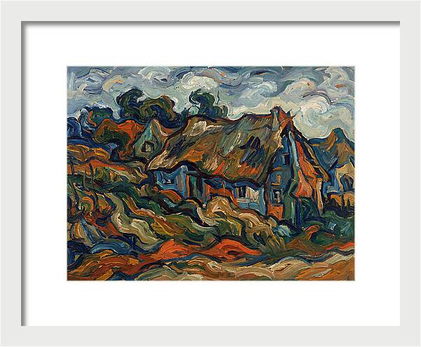 Thatched Cottage Landscape