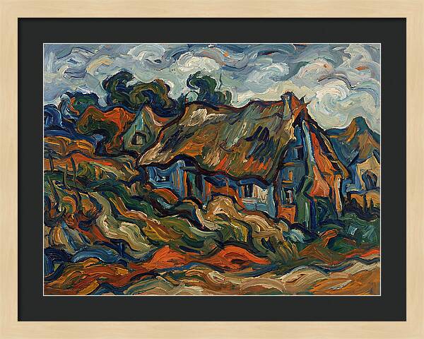 Thatched Cottage Landscape