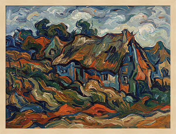 Thatched Cottage Landscape