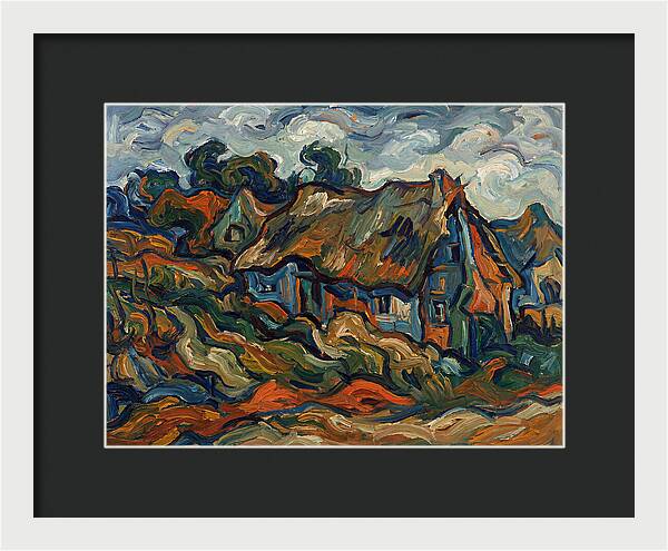 Thatched Cottage Landscape