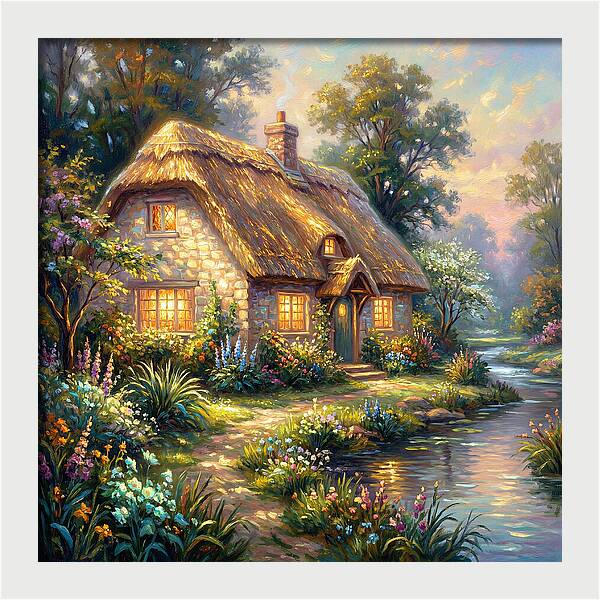 Thatched Cottage Serenity
