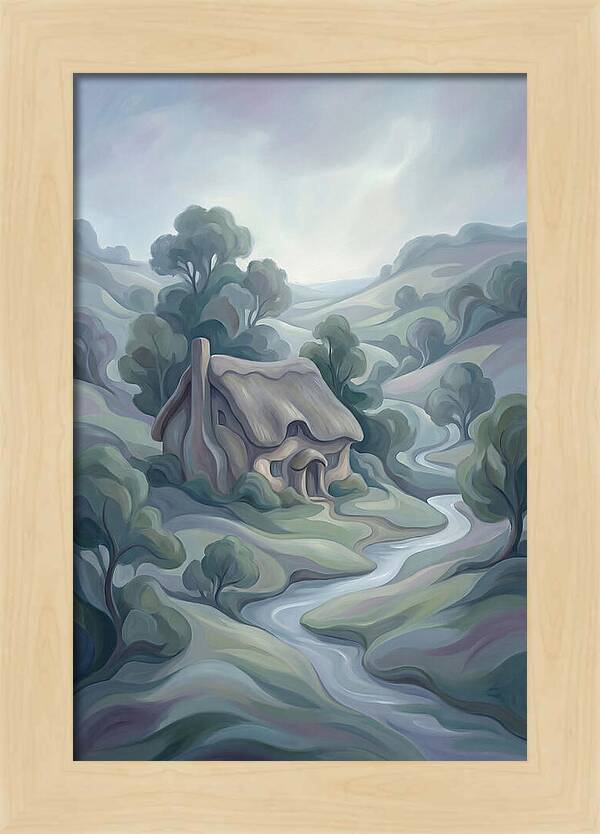Thatched Roof Cottage Serenity