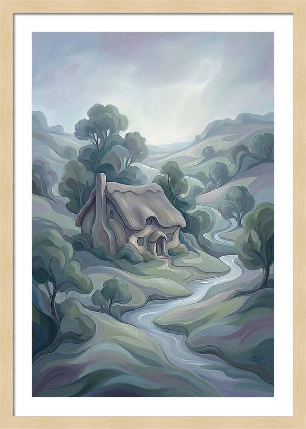 Thatched Roof Cottage Serenity