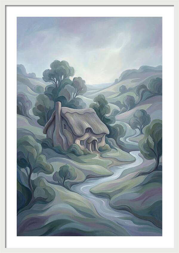Thatched Roof Cottage Serenity