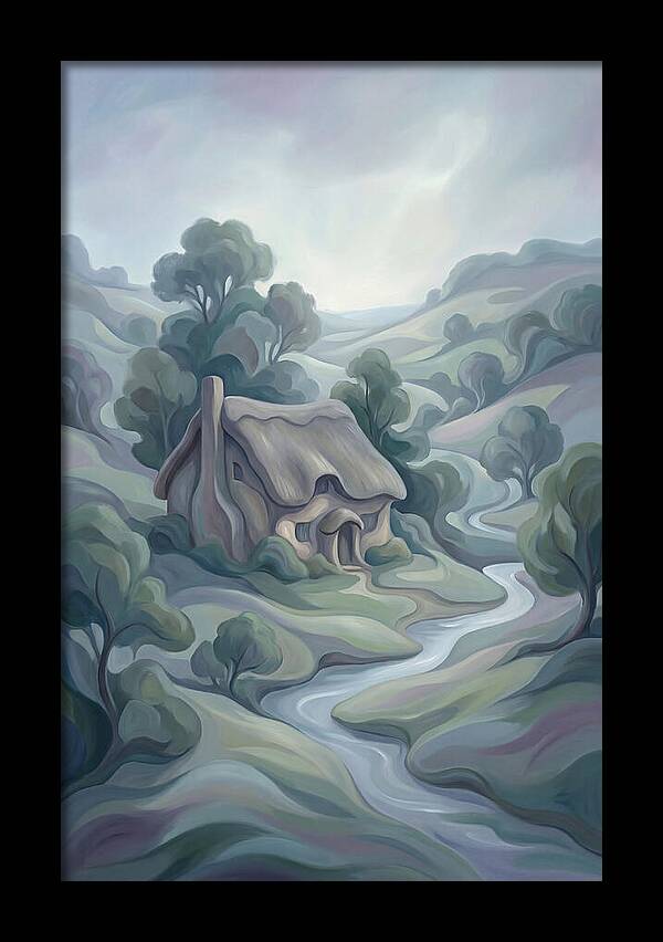 Thatched Roof Cottage Serenity