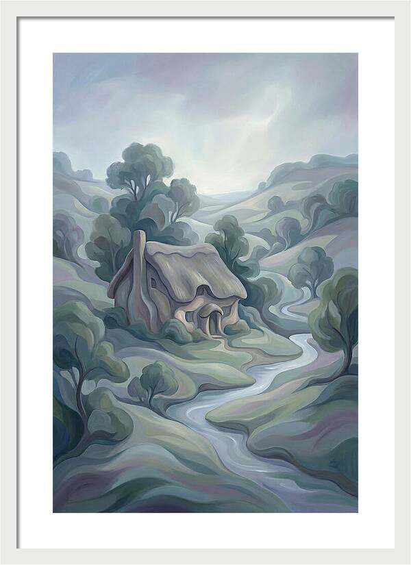Thatched Roof Cottage Serenity