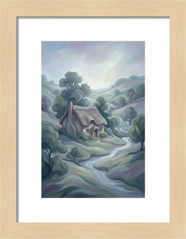 Thatched Roof Cottage Serenity