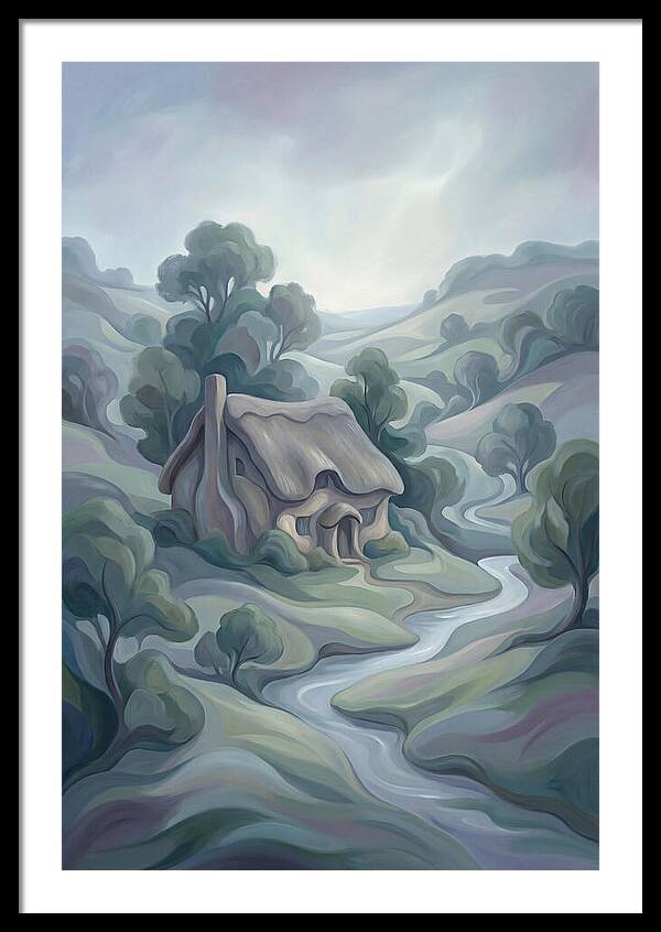 Thatched Roof Cottage Serenity
