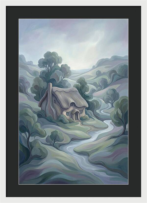 Thatched Roof Cottage Serenity