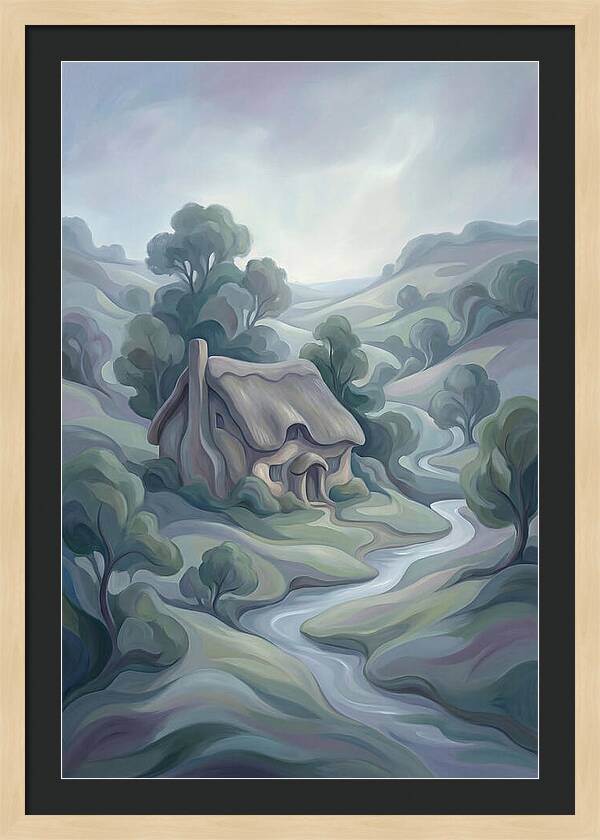 Thatched Roof Cottage Serenity