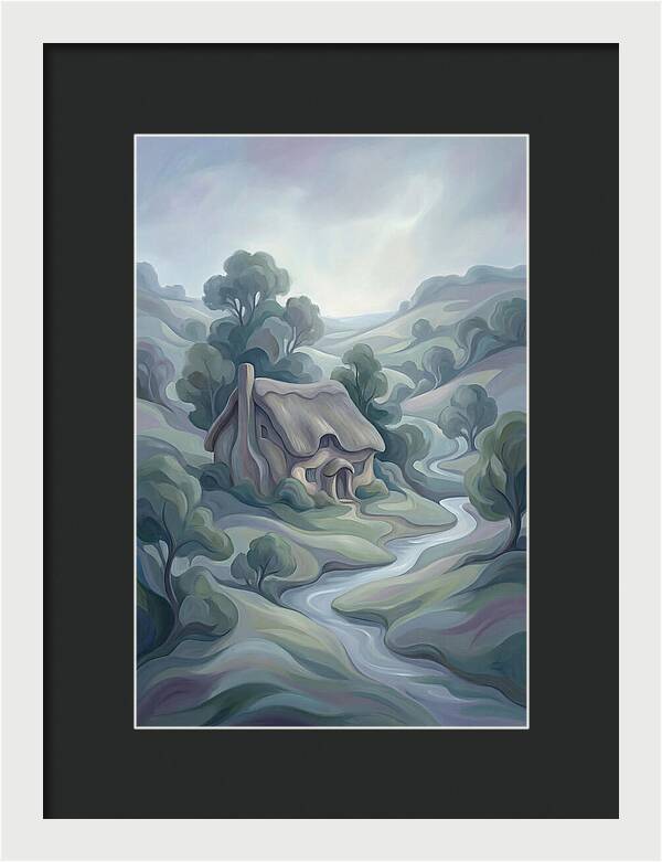 Thatched Roof Cottage Serenity