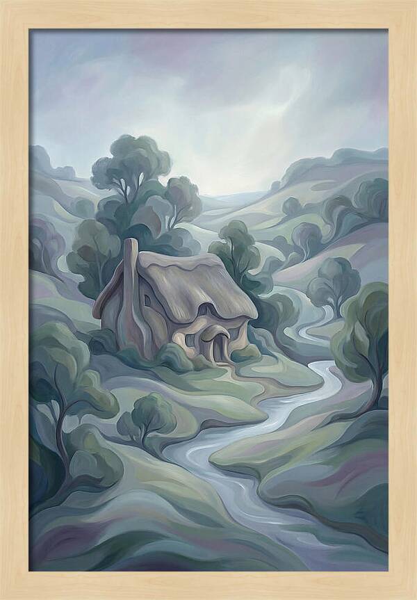Thatched Roof Cottage Serenity