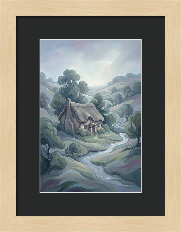 Thatched Roof Cottage Serenity