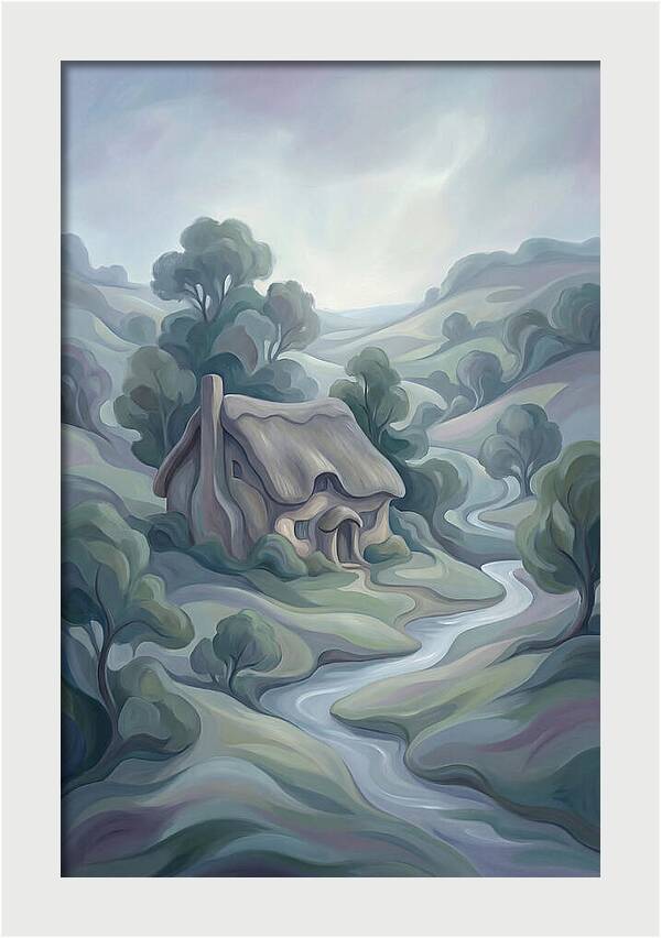 Thatched Roof Cottage Serenity