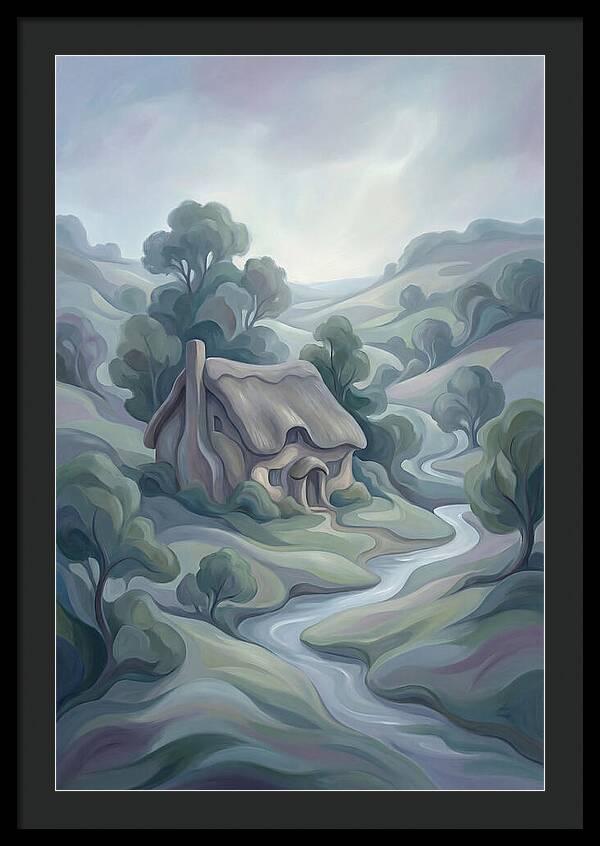 Thatched Roof Cottage Serenity