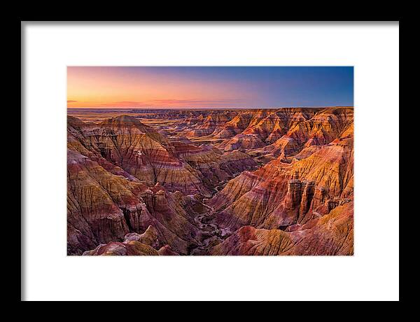 Theodore Roosevelt National Park Sunset