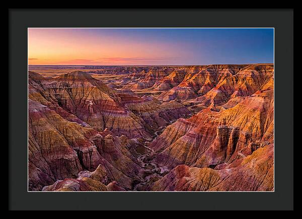 Theodore Roosevelt National Park Sunset