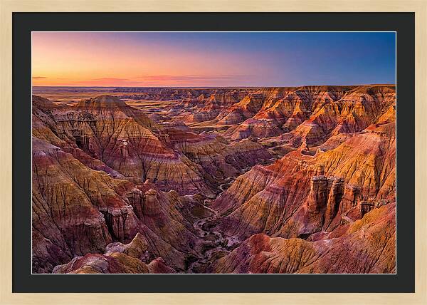 Theodore Roosevelt National Park Sunset