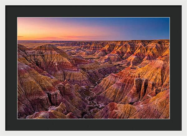 Theodore Roosevelt National Park Sunset