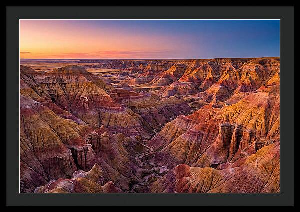 Theodore Roosevelt National Park Sunset