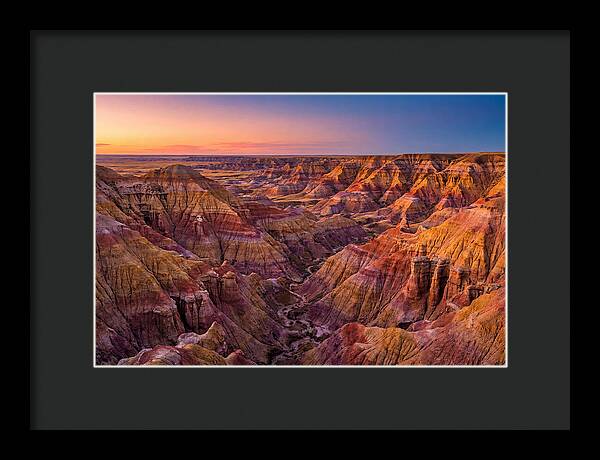 Theodore Roosevelt National Park Sunset