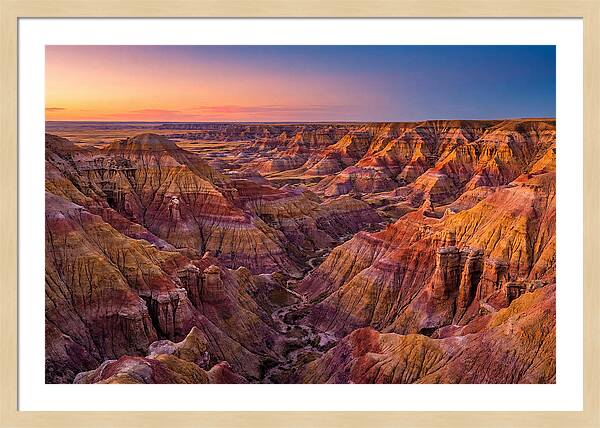 Theodore Roosevelt National Park Sunset