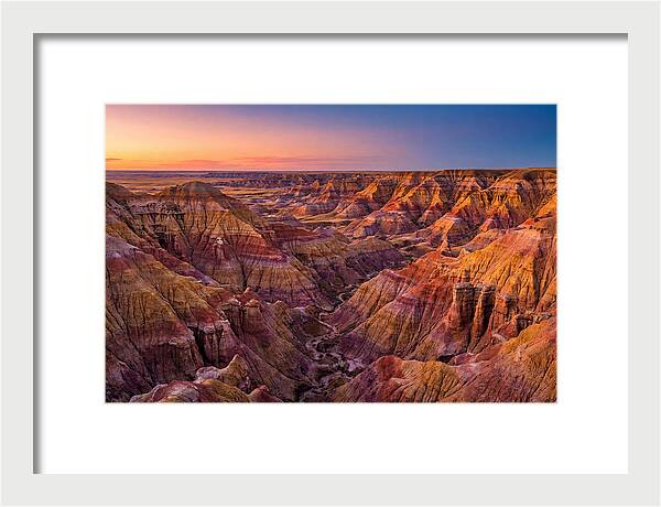 Theodore Roosevelt National Park Sunset