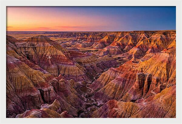 Theodore Roosevelt National Park Sunset