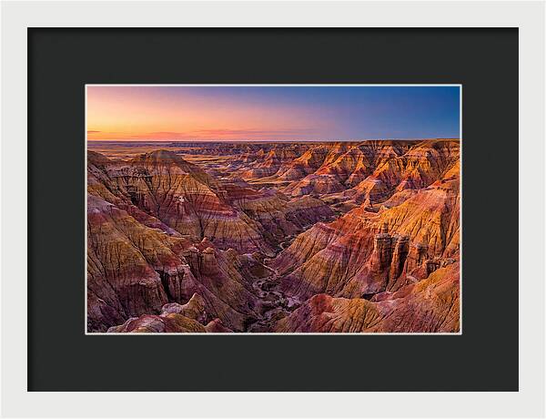 Theodore Roosevelt National Park Sunset