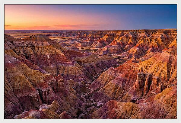 Theodore Roosevelt National Park Sunset