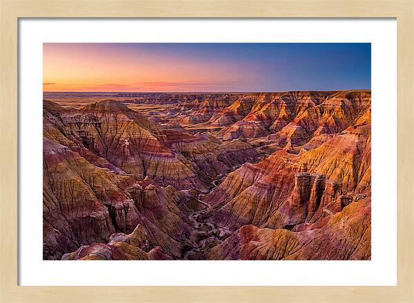 Theodore Roosevelt National Park Sunset