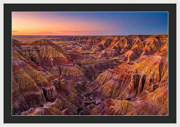 Theodore Roosevelt National Park Sunset