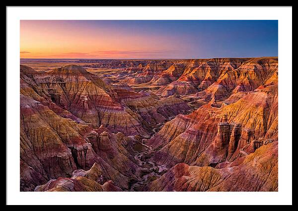 Theodore Roosevelt National Park Sunset