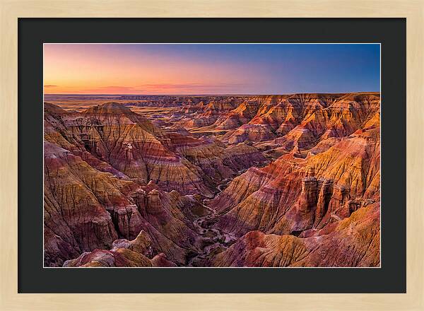 Theodore Roosevelt National Park Sunset