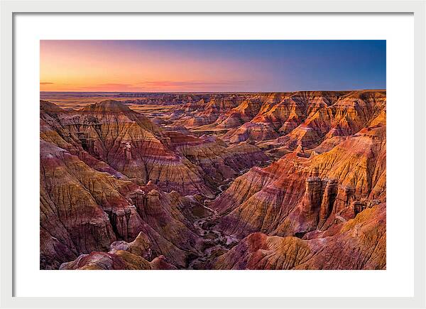 Theodore Roosevelt National Park Sunset