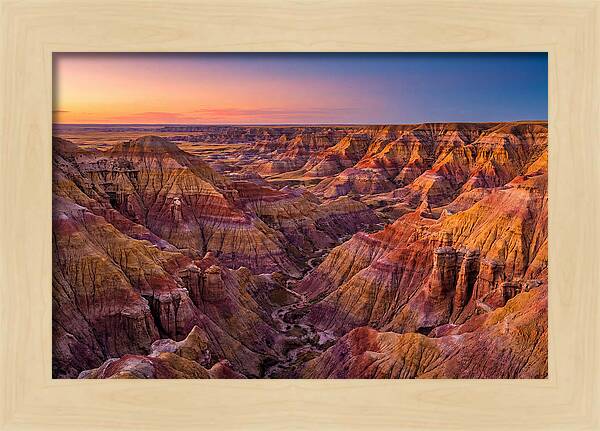 Theodore Roosevelt National Park Sunset