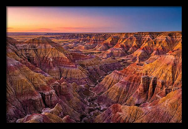 Theodore Roosevelt National Park Sunset