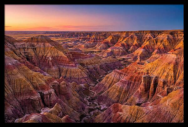 Theodore Roosevelt National Park Sunset
