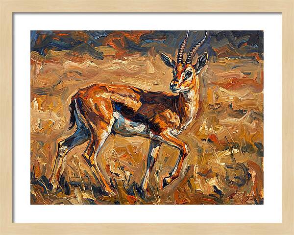 Thomson Gazelle In Motion