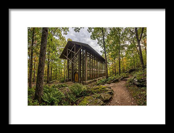 Thorncrown Chapel Amidst Nature