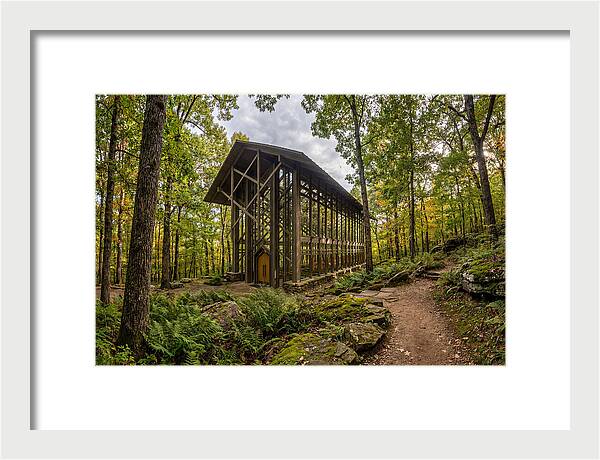 Thorncrown Chapel Amidst Nature